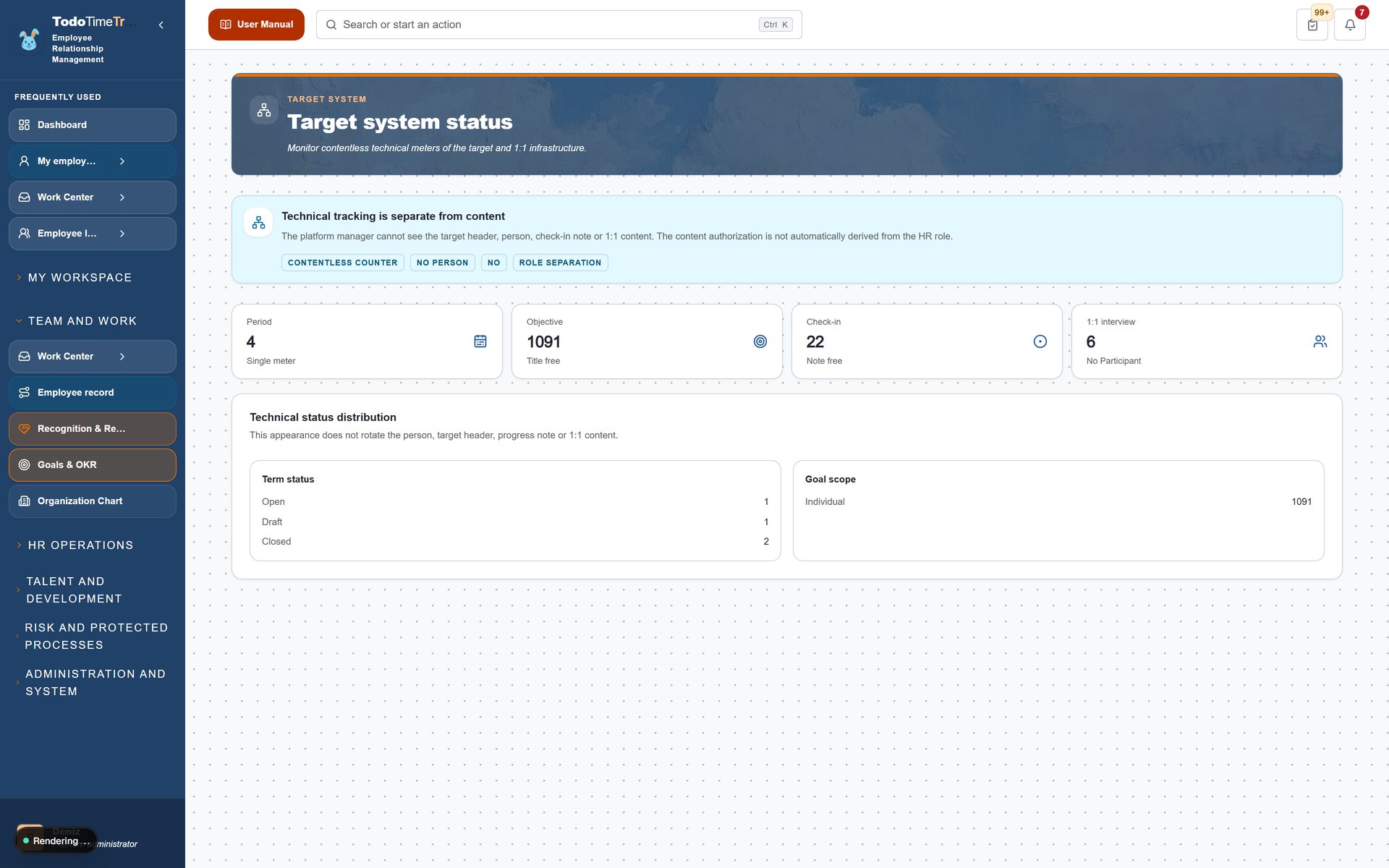 objectives screenshot